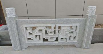 淮南芝麻白河道栏杆 桥栏杆