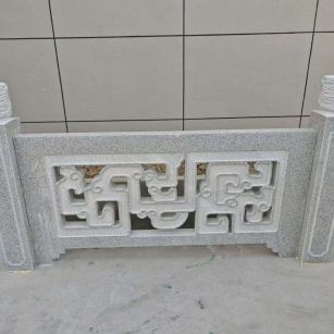 淮南芝麻白河道栏杆 桥栏杆