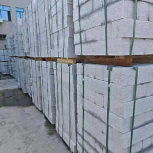 淮南芝麻白路牙石，路侧石