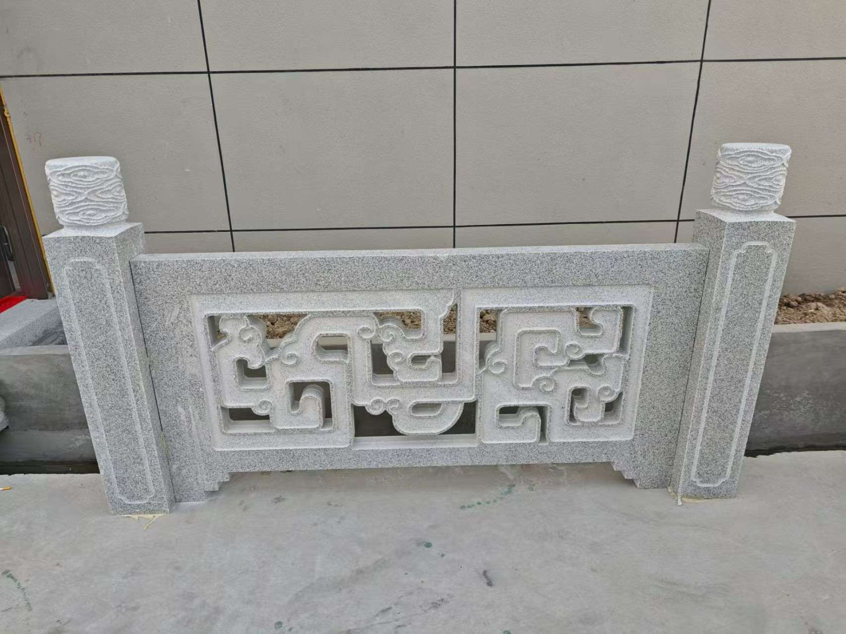 淮南芝麻白河道栏杆 桥栏杆