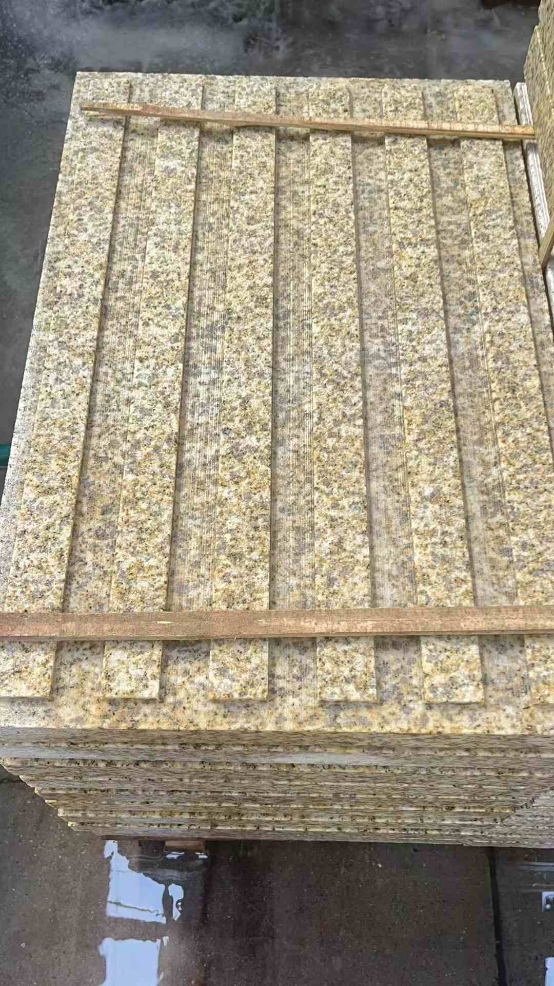 淮南黄金麻盲道 石材盲道