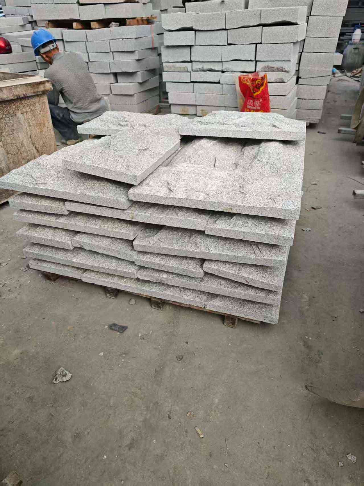 淮南芝麻白蘑菇石，自然面