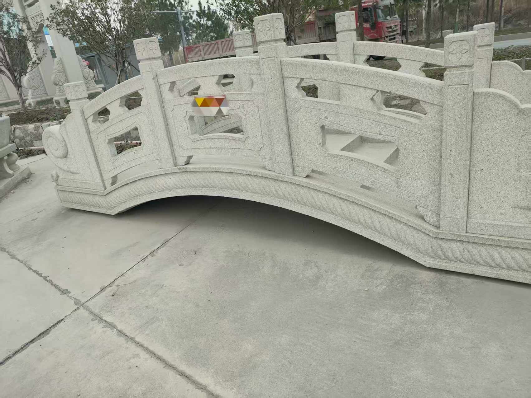 淮南芝麻白拱桥，石桥